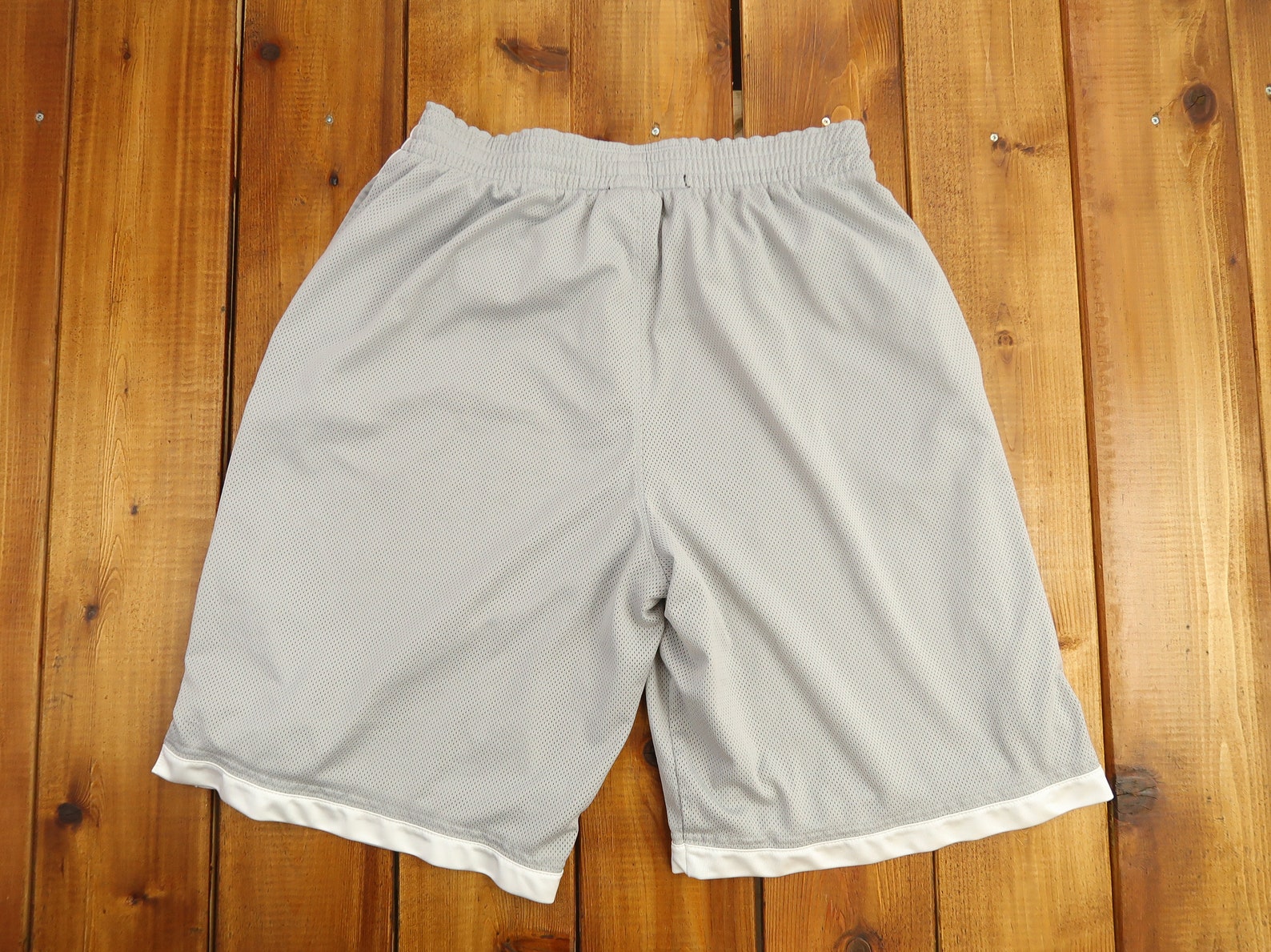 embroidered basketball shorts