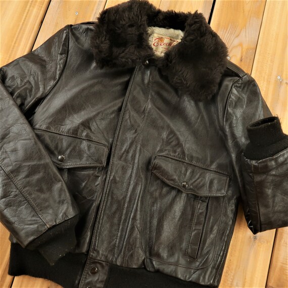 Excelled Genuine Leather Vintage Motorcycle Jacke