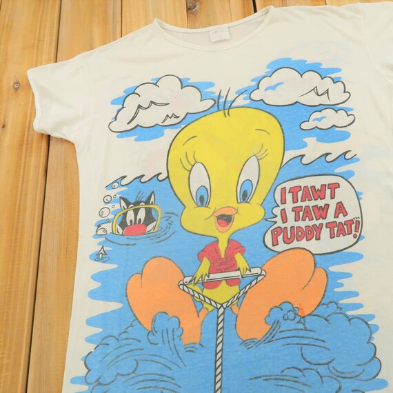 Tweety Bird & Sylvester Graphic Lounge Shirt Size