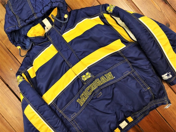 90s Starter Michigan State Wolverines Quarter Zip