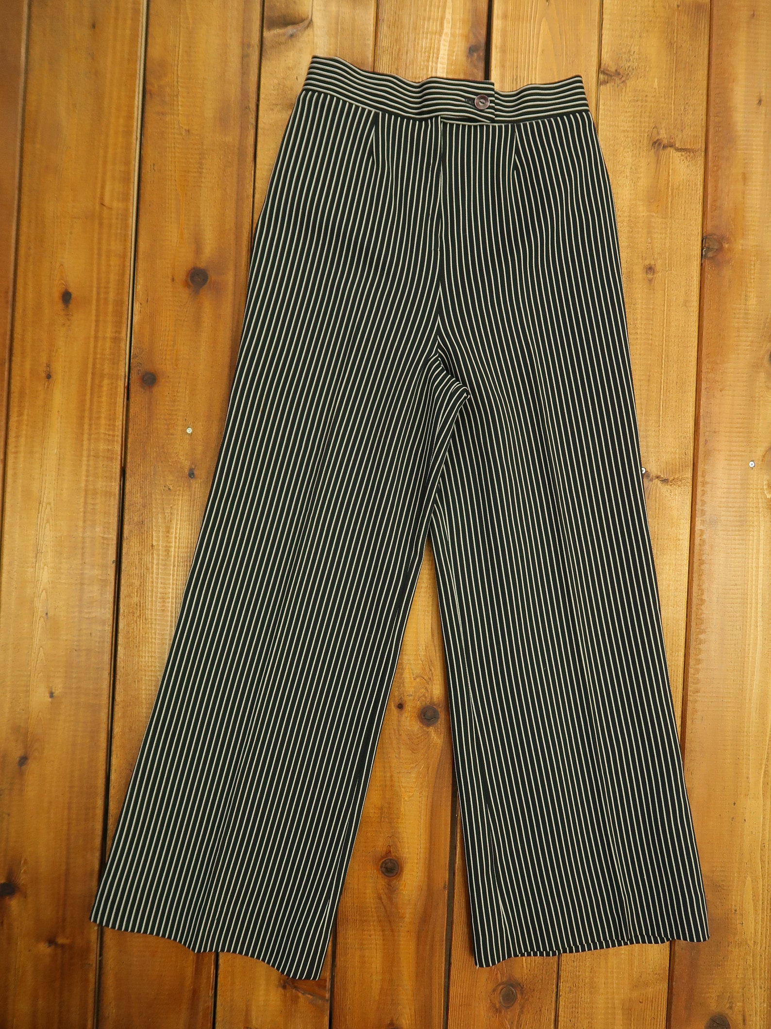 Vintage Pin Striped Women's Trousers Size Medium/Large H11 | Etsy