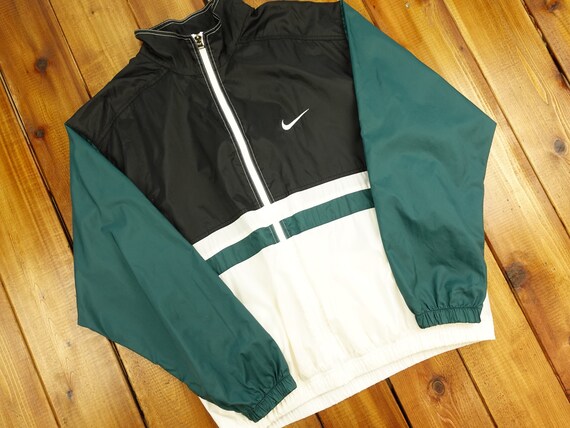 90s Nike Swoosh Windbreaker Size Large D14