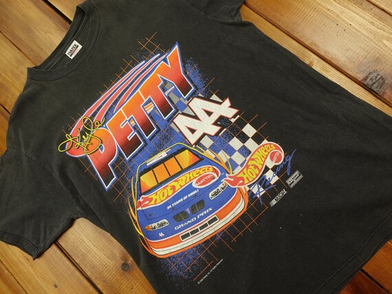 1998 Kyle Petty Hot Wheels Nascar T Shirt Size XL