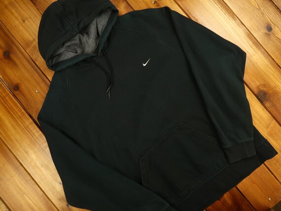 Vintage Y2K Nike Swoosh Hoodie Size XL D14