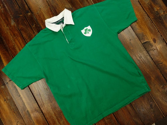Vintage Total Rugby Ireland Rugby Shirt Size XL D1