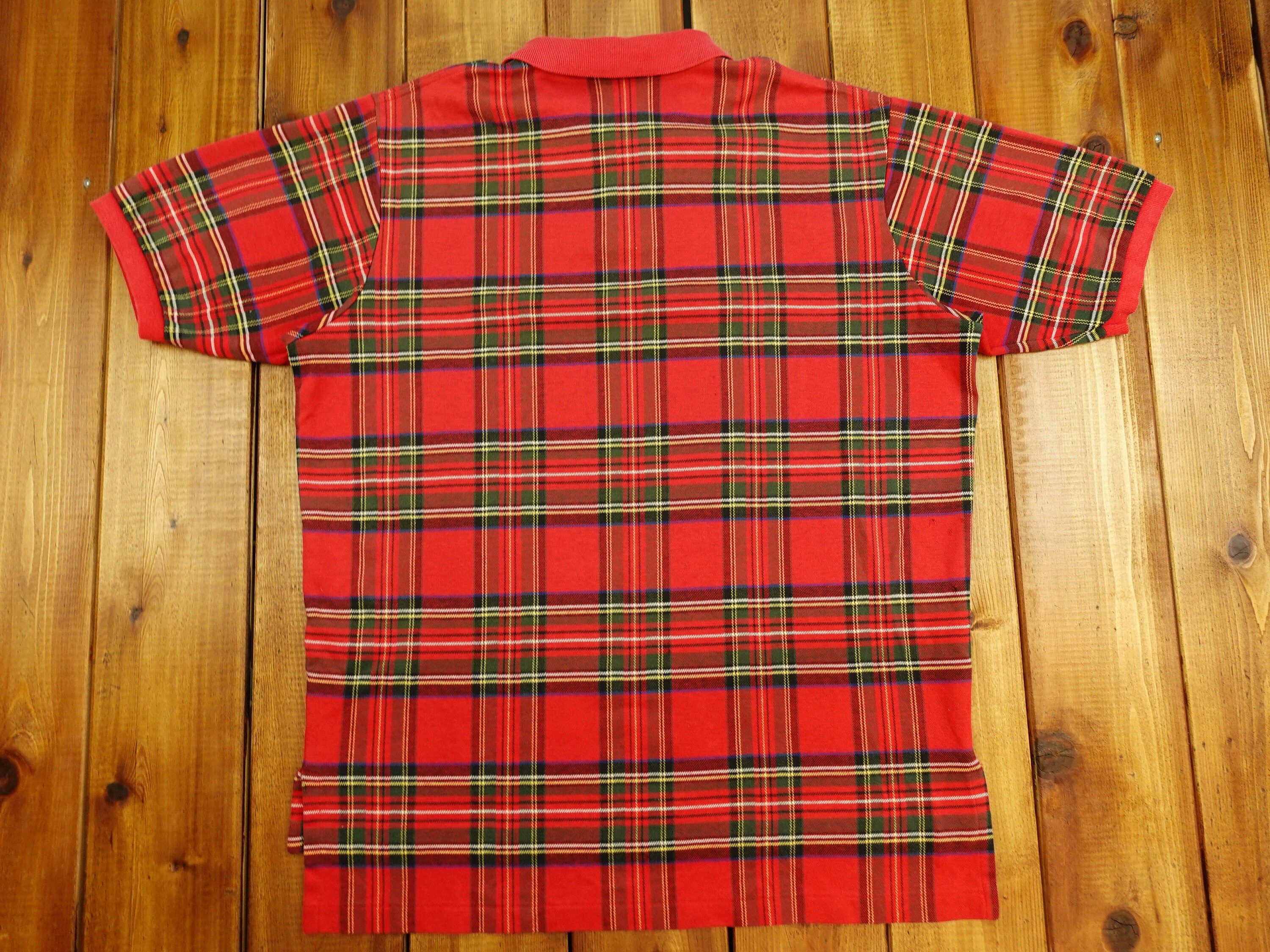 Vintage Polo Ralph Lauren Plaid Golf Shirt Made In USA Size XL Etsy