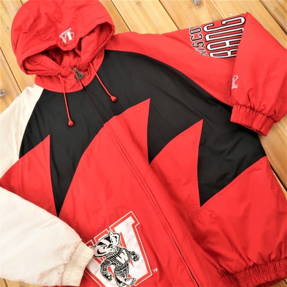 Wisconsin Badgers NCAA Ski Jacket Size 2XLA4
