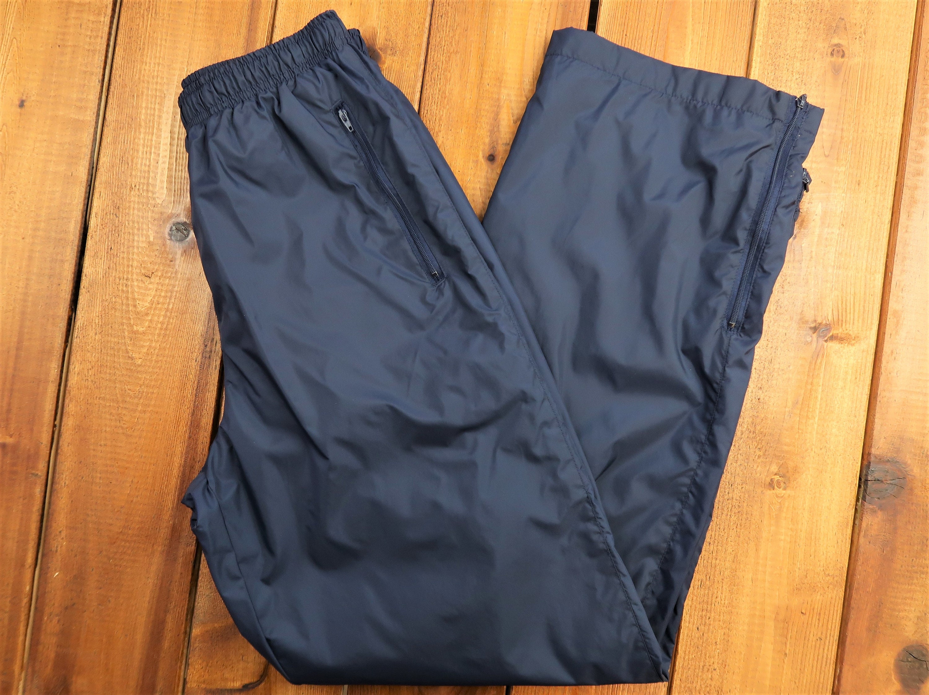 Vintage Nike Lined Windbreaker Pants Women's Size Small H2 | Etsy