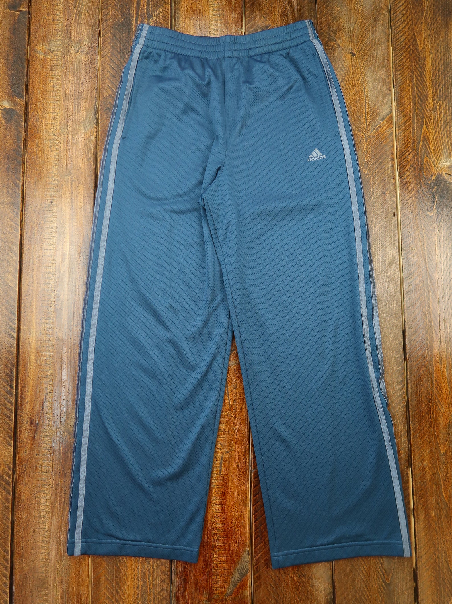 Vintage Adidas 3 Stripe Mesh Track Pants Youth Size Large G6 Etsy