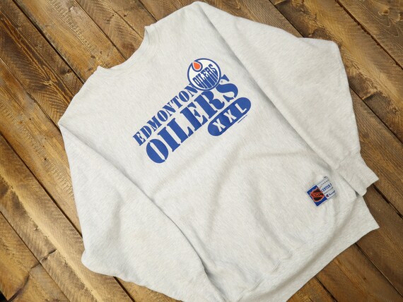 Vintage Champion NHL Edmonton Oilers Reverse Weave