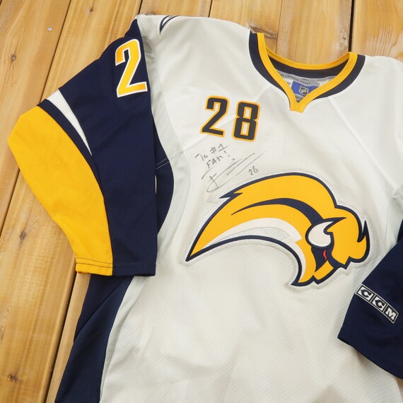 Paul Gaustad Autographed Buffalo Sabres Stitched C