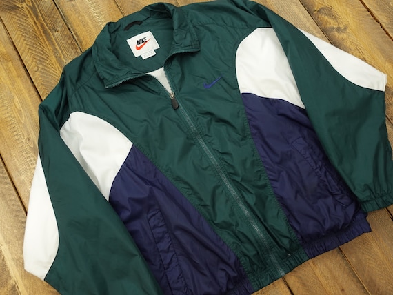 90s Nike Swoosh Windbreaker Size Large D10