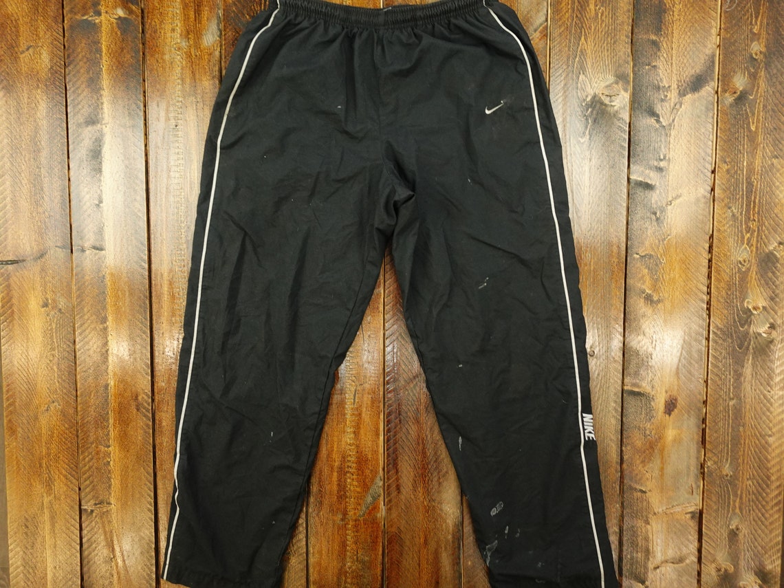 Vintage Nike Embroidered Side Zip Track Pants Size Large D32 | Etsy