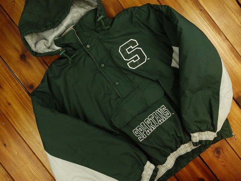 Chalk Line NCAA Michigan State Spartans Pullover Ski Jacket Size XL D17