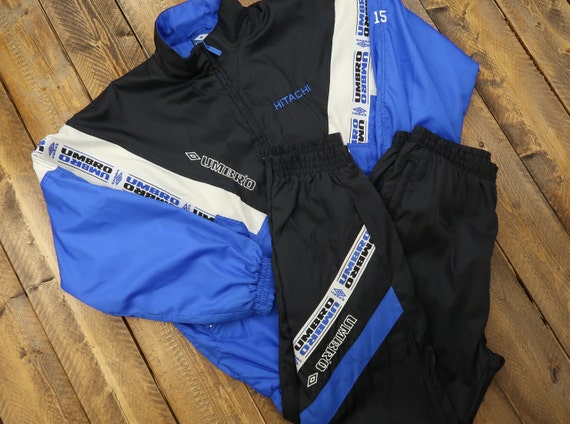Umbro Windbreaker Track Suit Size Large/Large D9