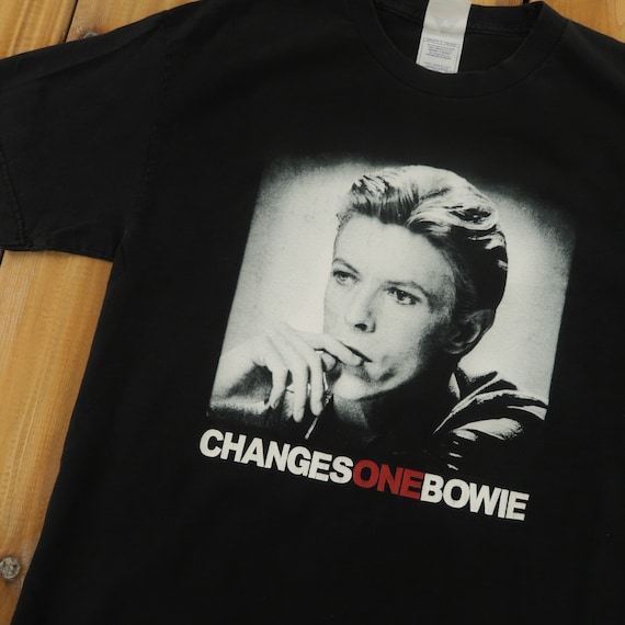 David Bowie Changes One Vintage T shirt Size Large