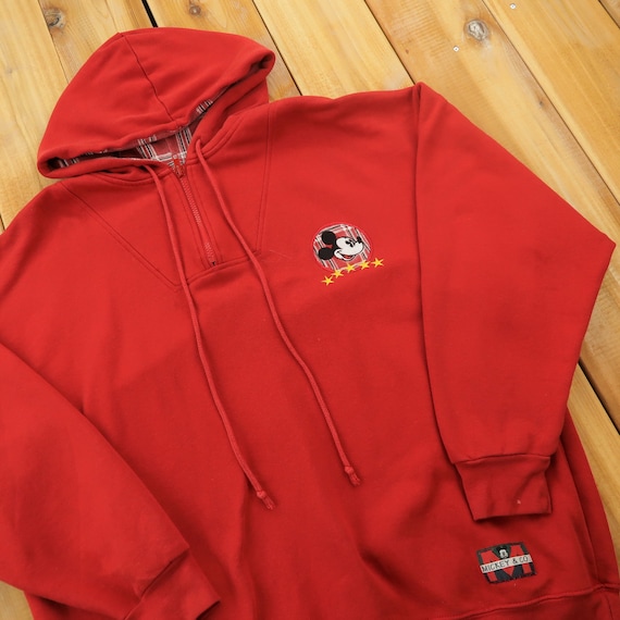 Mickey & Co. Mickey Mouse Embroidered Quarter Zip