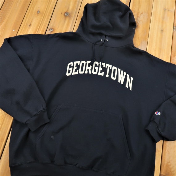 90s Champion George Town Hoyas Hoodie Size 2XL