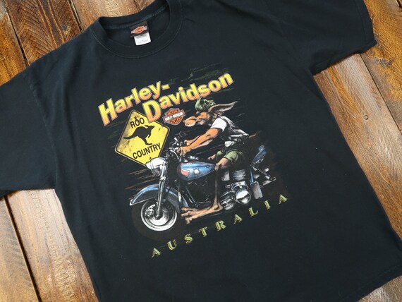 Harley Davidson Australia Vintage T-Shirt Size XL