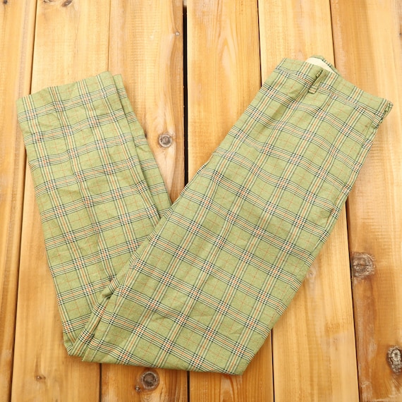 40s United Garment Workers of America Plaid Pants