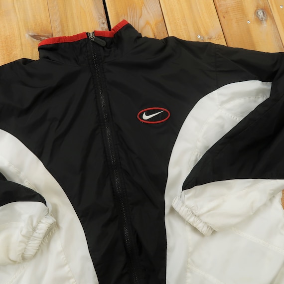 Nike Vintage Big Logo Out Windbreaker Size XL A1