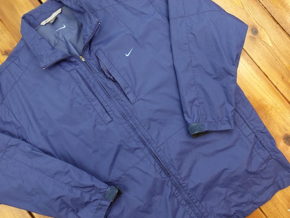 Vintage Nike Swoosh Embroidered Windbreaker Size X
