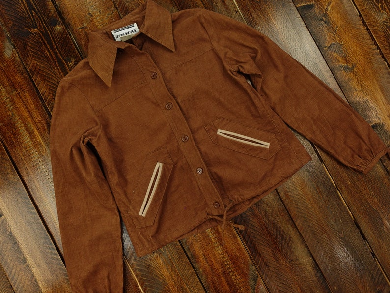Vintage One Main Place Corduroy Jacket Size 910 D9