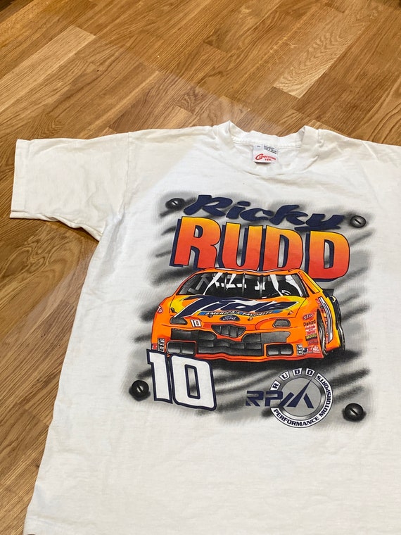 NASCAR Racing Vintage Ricky Rudd Graphic Shirt Siz