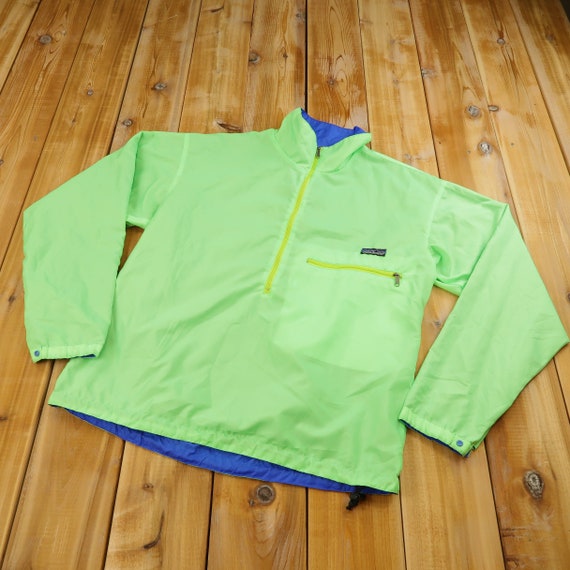 Patagonia 1990s Reversible Neon Vintage Nylon Wind