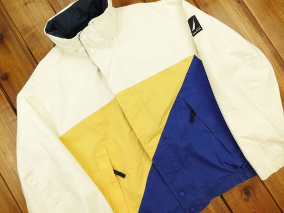 90s Nautica Colorblock Jacket Size Large D10