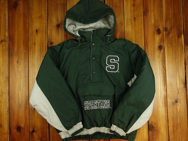 Chalk Line NCAA Michigan State Spartans Pullover Ski Jacket Size XL D17