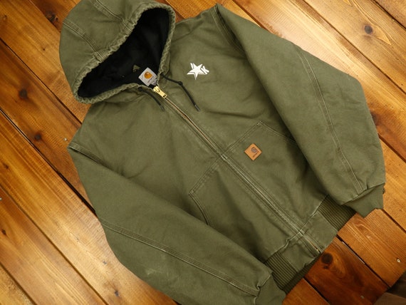Vintage Carhartt Work Jacket Size Large