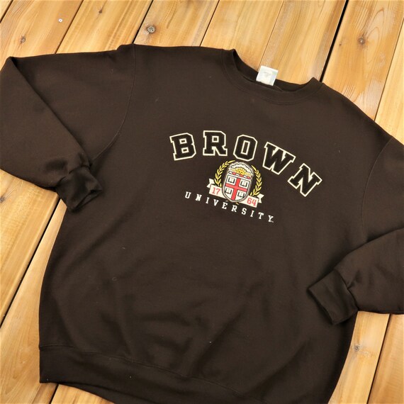 Brown University Champion Eco Fleece Sweater Size