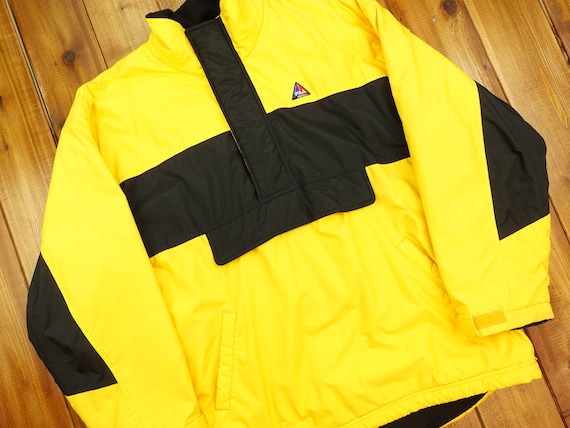 90s Fila Tech Quarter Zip Fleece Lined Jacket Size