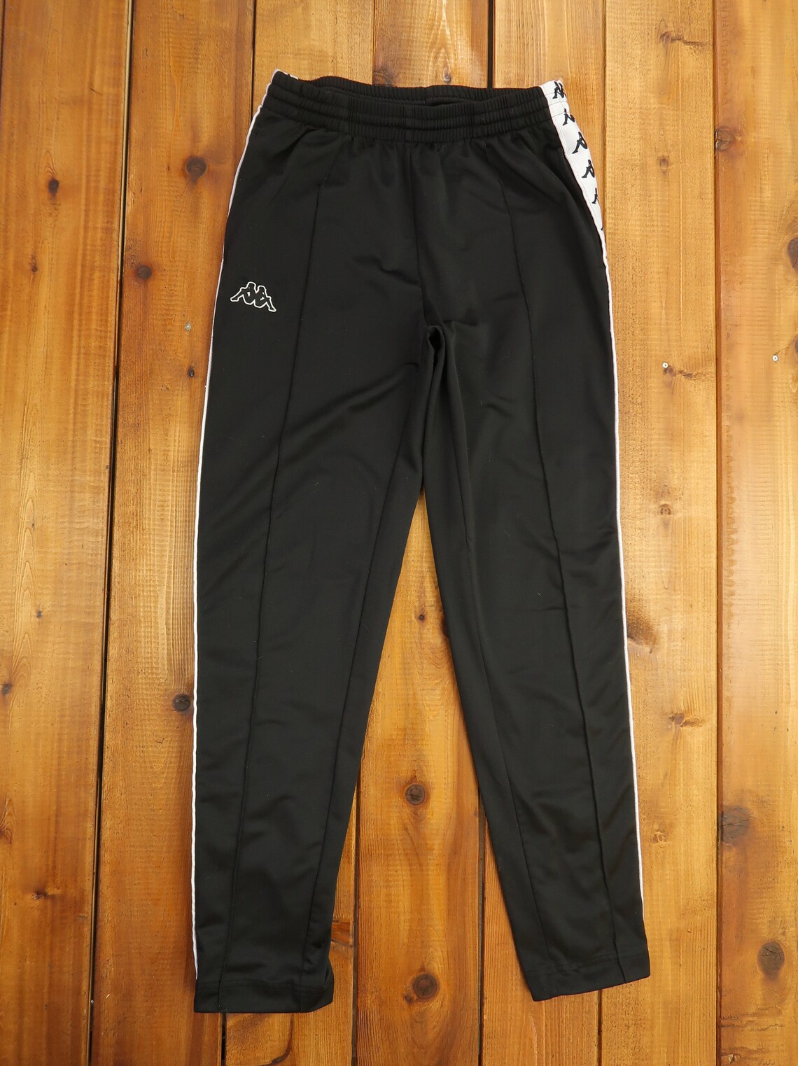 kappa button up track pants