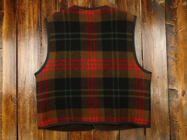 Vintage J Crew Wool Vest Size Large Z4