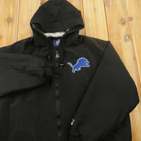 Detroit Lions NFL Vintage Starter Jacket Size XLA8