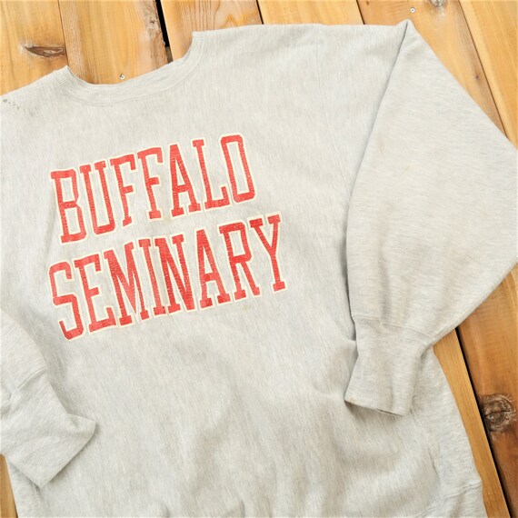 Buffalo Seminary Champion Reverse Weave Vintage Sw