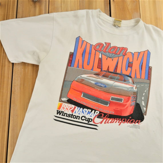 1993 Alan Kulwicki Nascar Single Stitch T Shirt Si