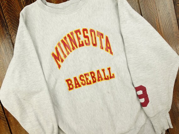 Vintage Champion Reverse Weave Minnesota Baseball