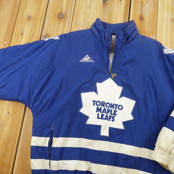 Toronto Maple Leafs NHL Apex One Quarter Zip Puffe