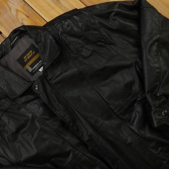 London Fog Tempo Europa Vintage Leather Jacket Siz