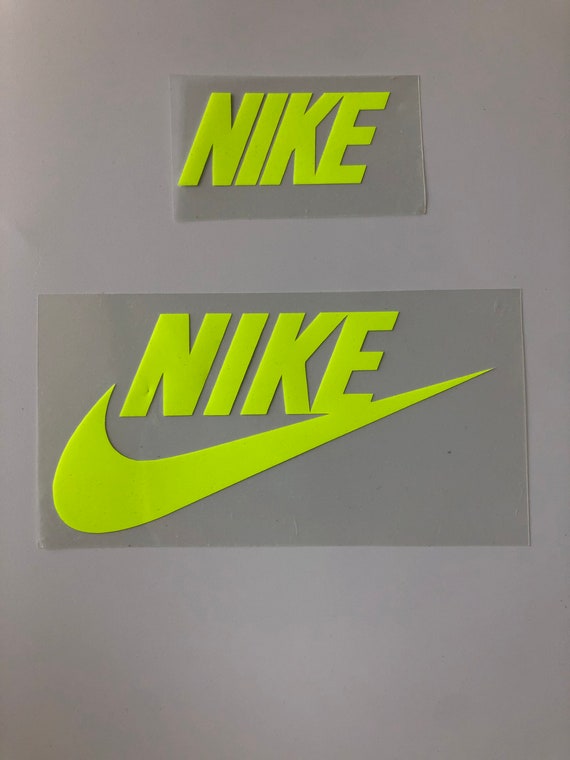 Caucho lechuga Excelente Nike Swoosh Heat Transfer Vinyl Iron-on Decal Just Do It - Etsy UK