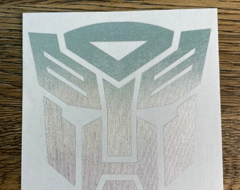 Transformers Autobots Logo Vinyl Decal – 3 Inch – 2 Pack – Glossy – Car Window
