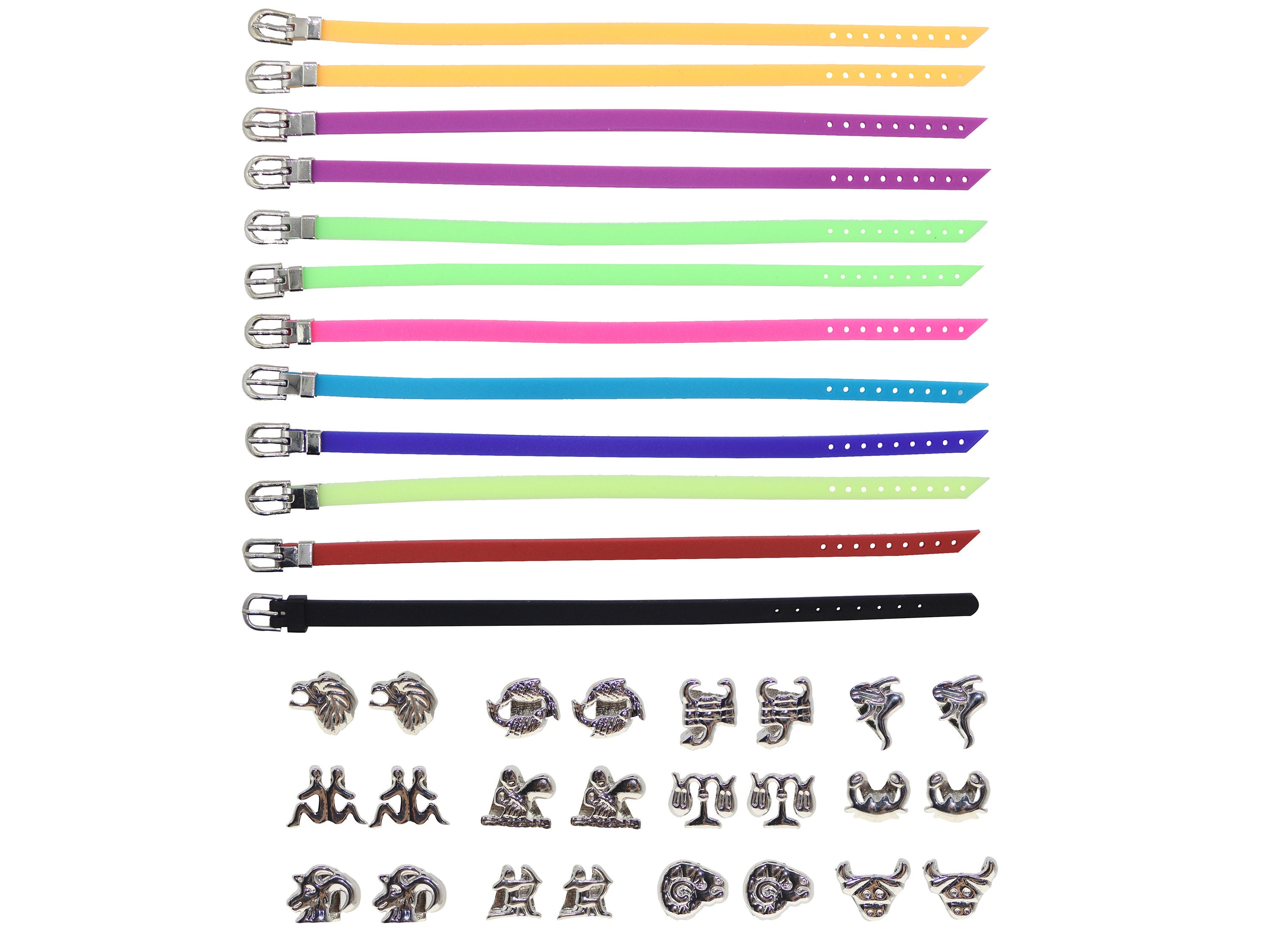 Zodiac Charm Bracelet Kit Friendship Bracelets Cute Y2K Etsy