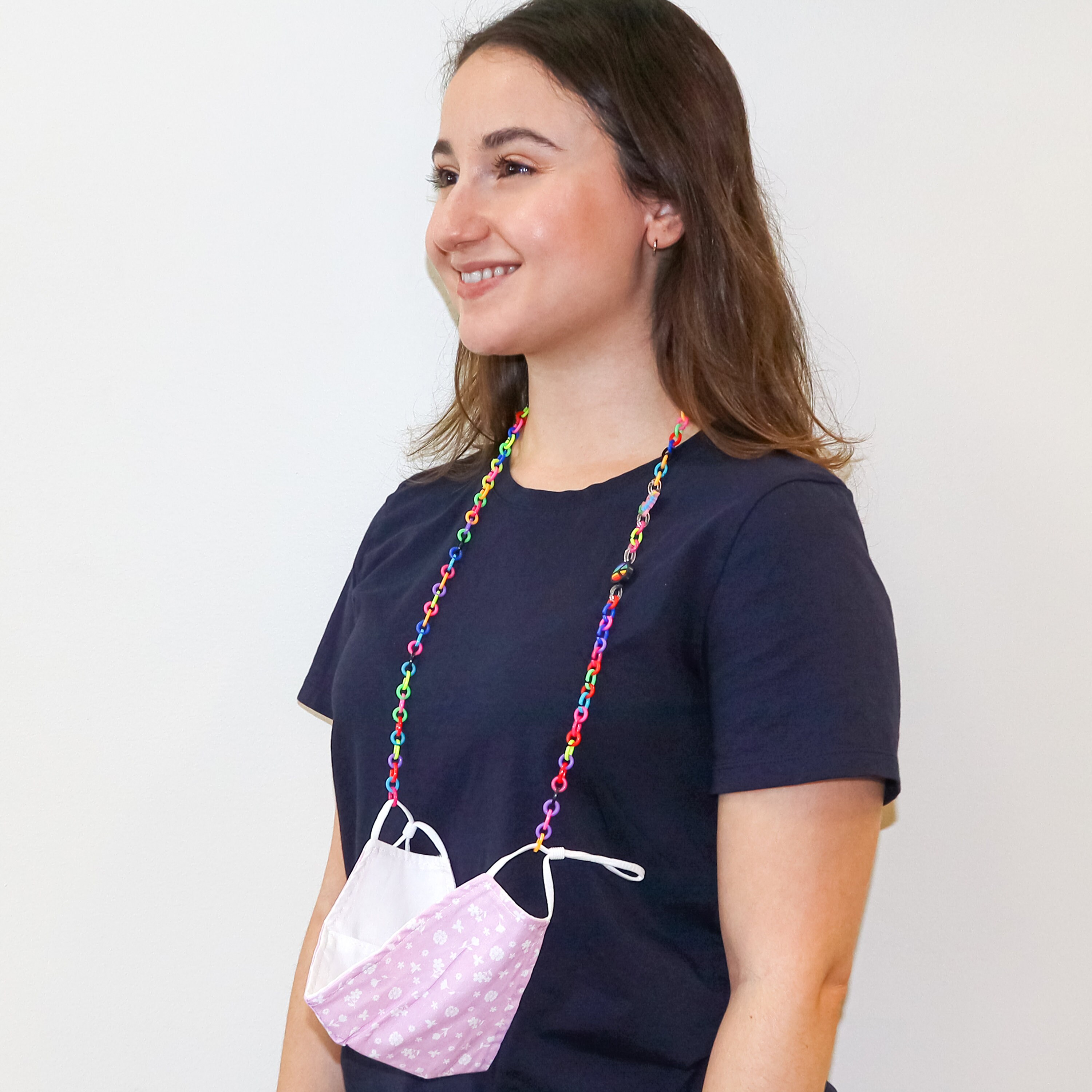 DIY Kids Face Mask Lanyard Facemask Holder Strap With Clips Etsy