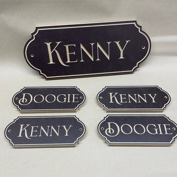 Small Saddle Rack Name Plates, Personalised Horse Name Plaques, Stable Signs, Tack Room Sign, Horse Gift