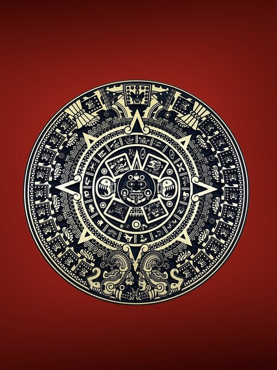 マヤ暦、アステカ、カレンダー、壁掛け、民芸品、彫刻 Amazon.co.jp: アステカカレンダーウォールアート リビングルーム用 3