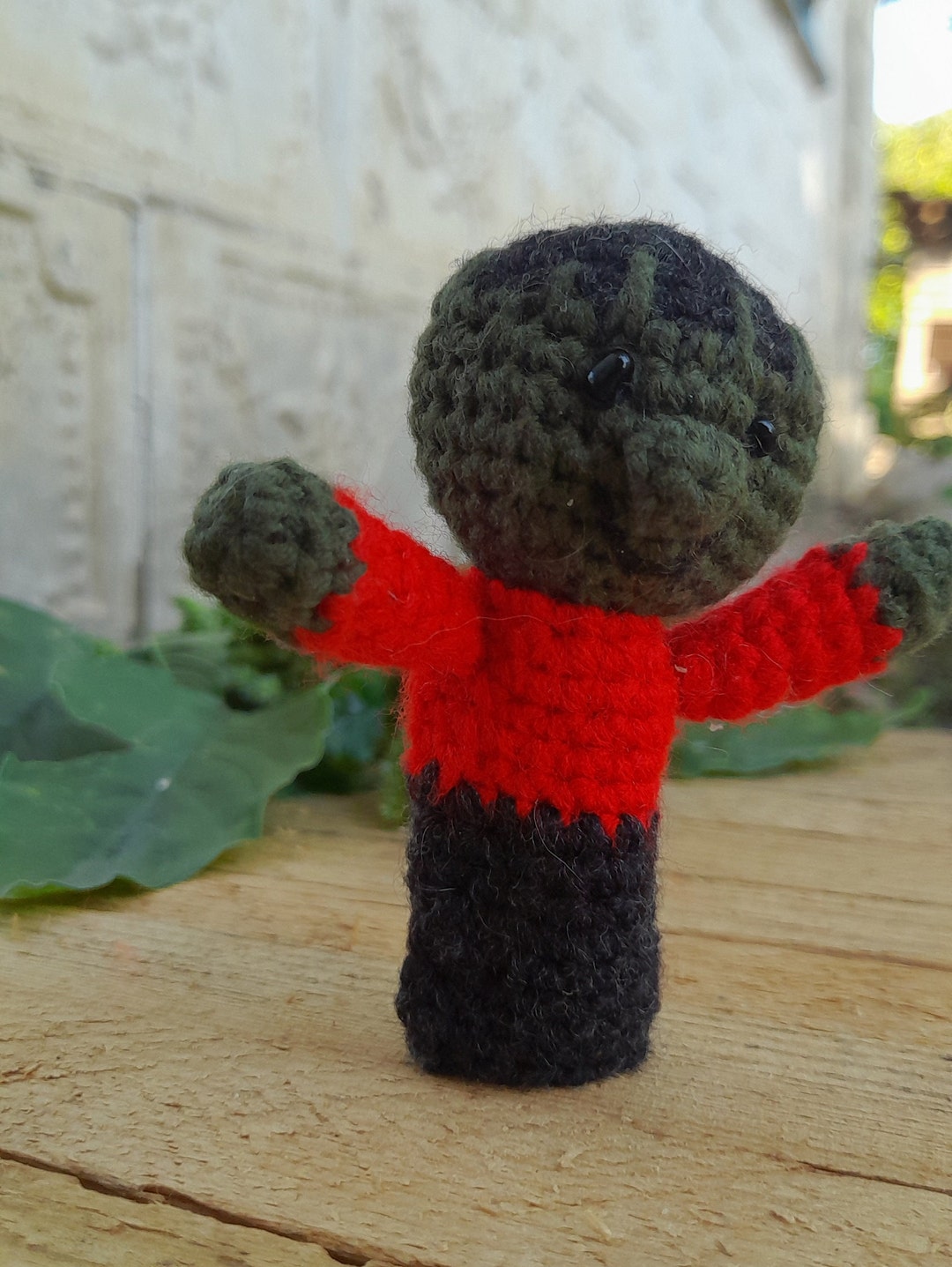 Crochet Zombie Finger Puppets for Halloween Puppet Theater Etsy