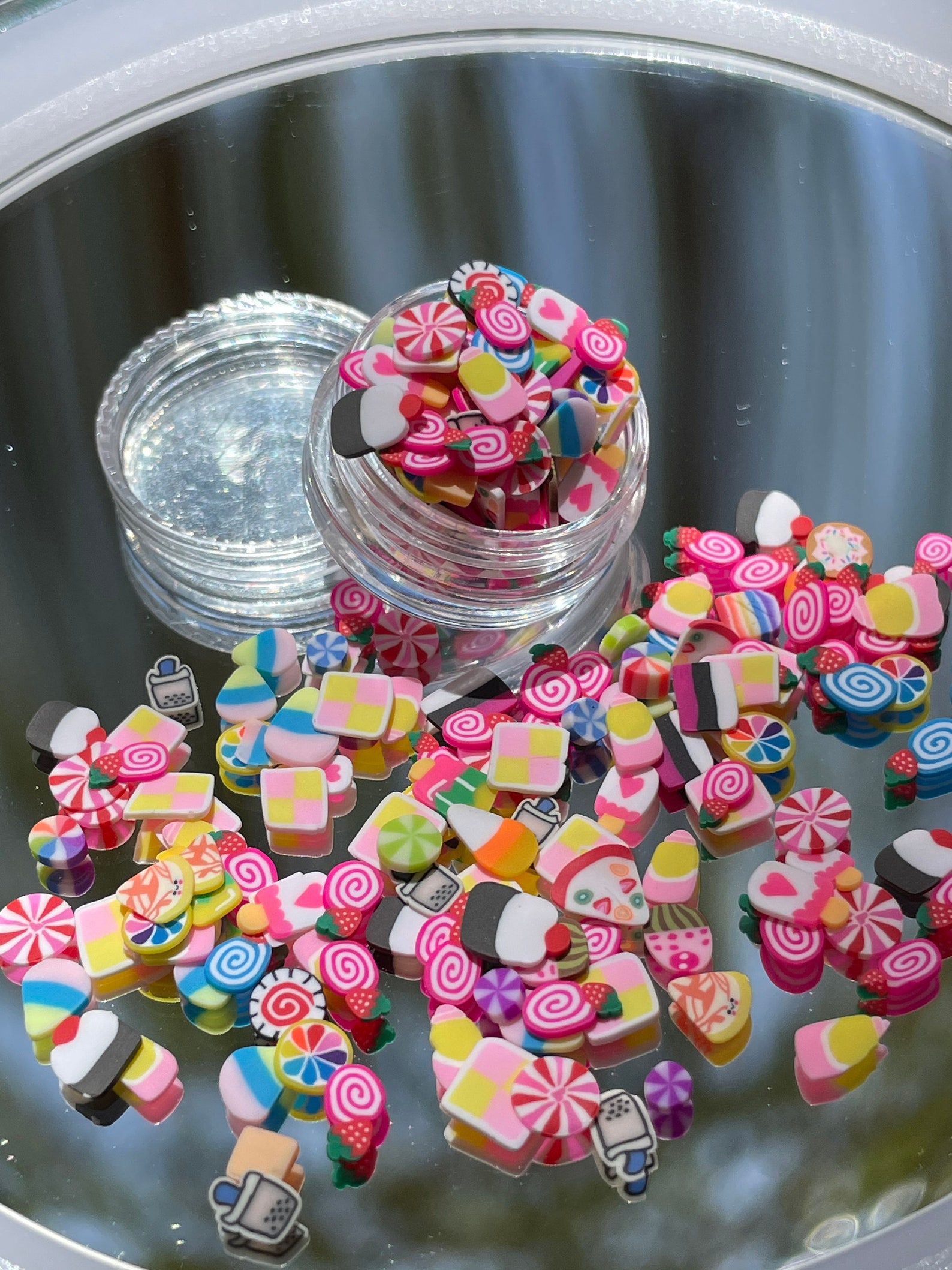 Polymer Clay Polymer Clay Slices Polymer Clay Sweets Etsy